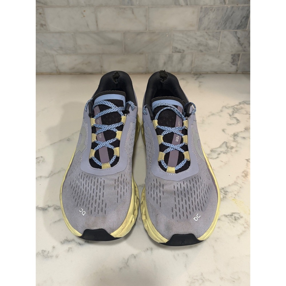 On Cloudmonster Women's Running Shoes Grey Purple Yellow US 11 EU 43 - Picture 2 of 8
